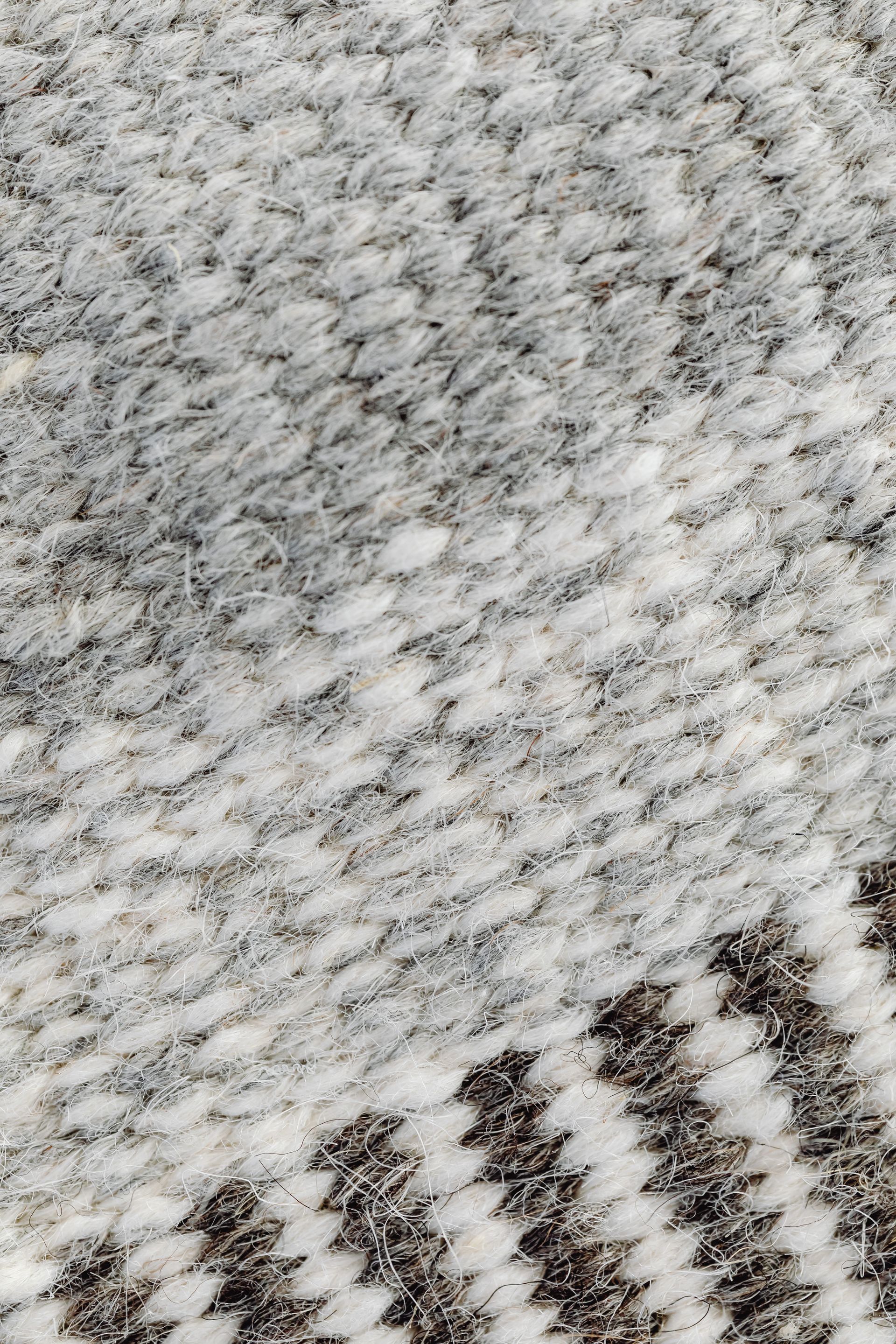 Natural wool fibre, macro detail